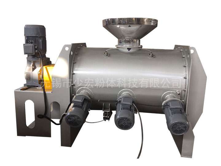 犁刀混合機配水冷夾套、噴液裝置